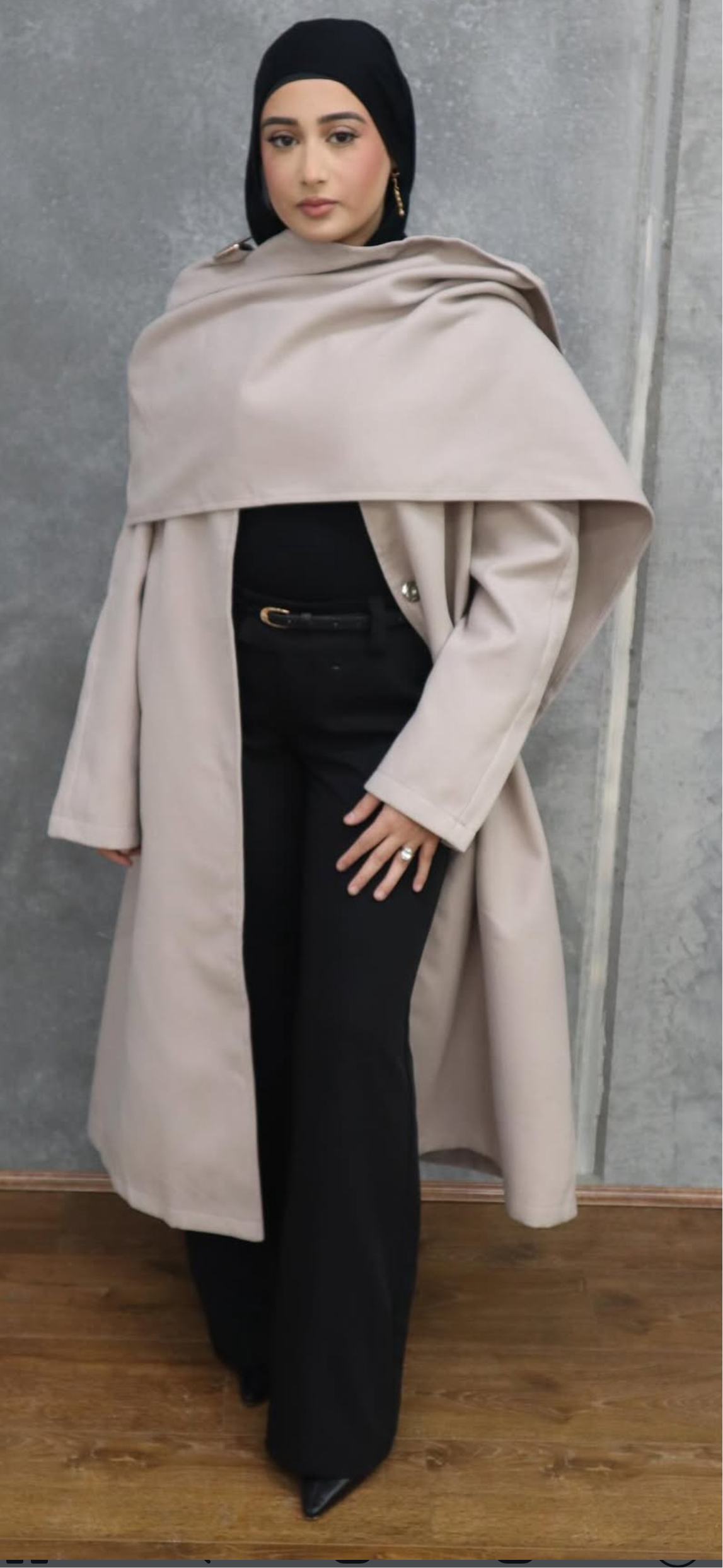 Christina cape coat