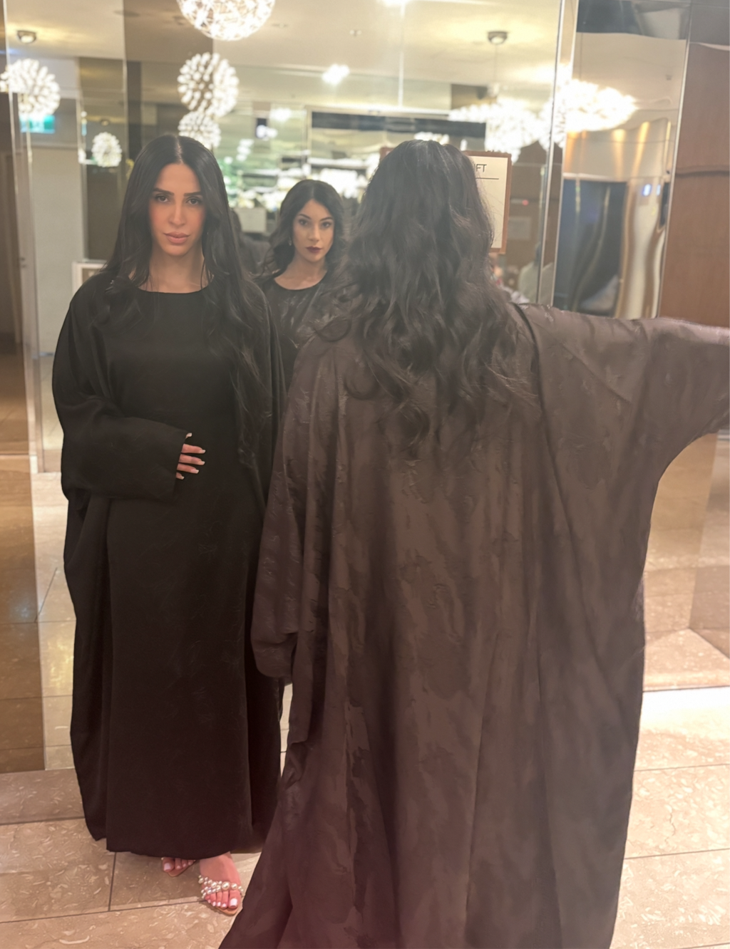 Zaina butterfly Abaya