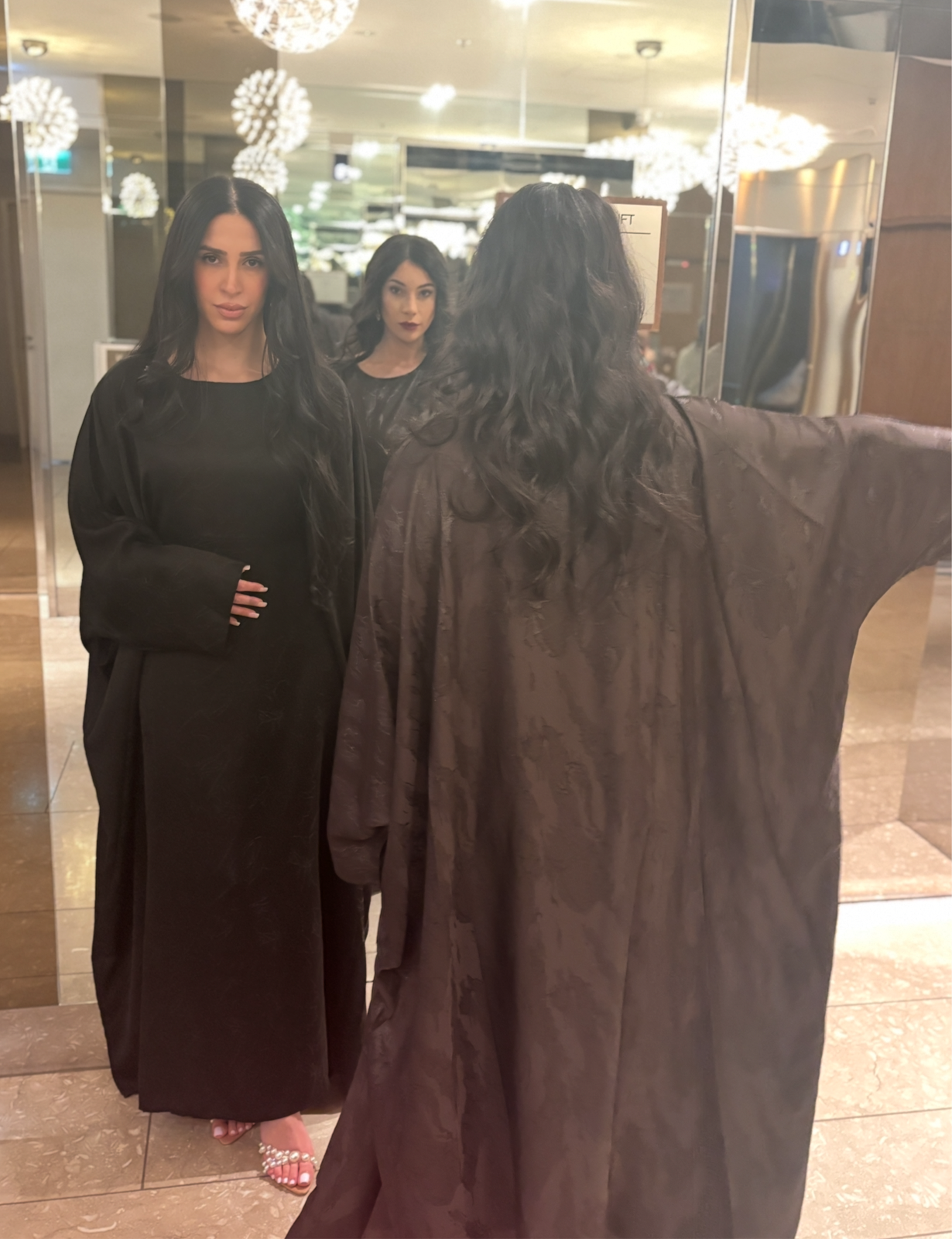 Zaina butterfly Abaya