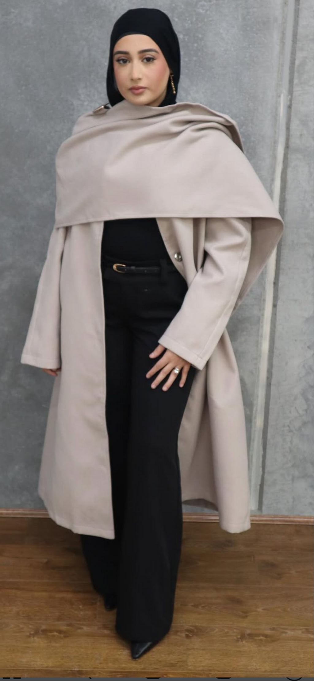 Christina cape coat