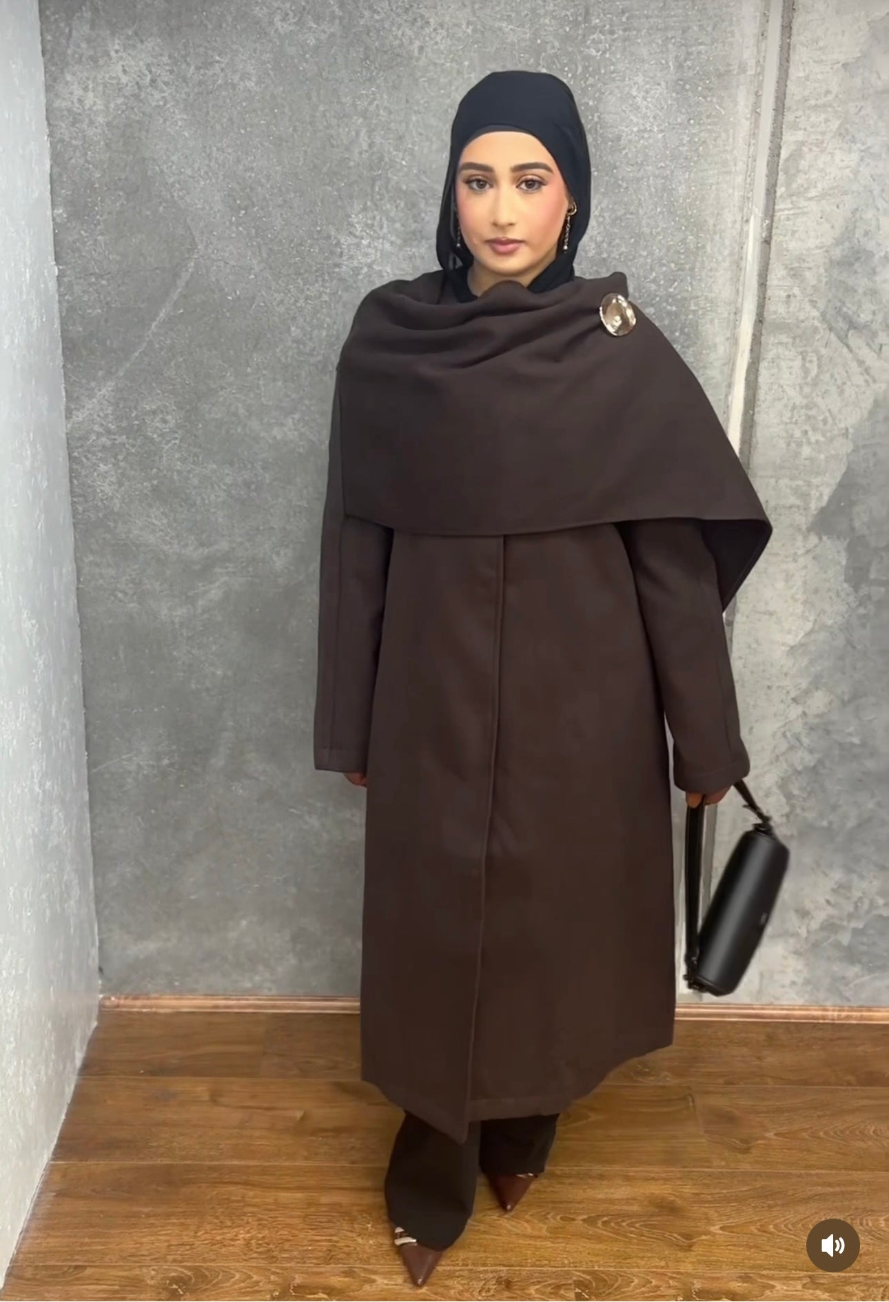Christina cape coat