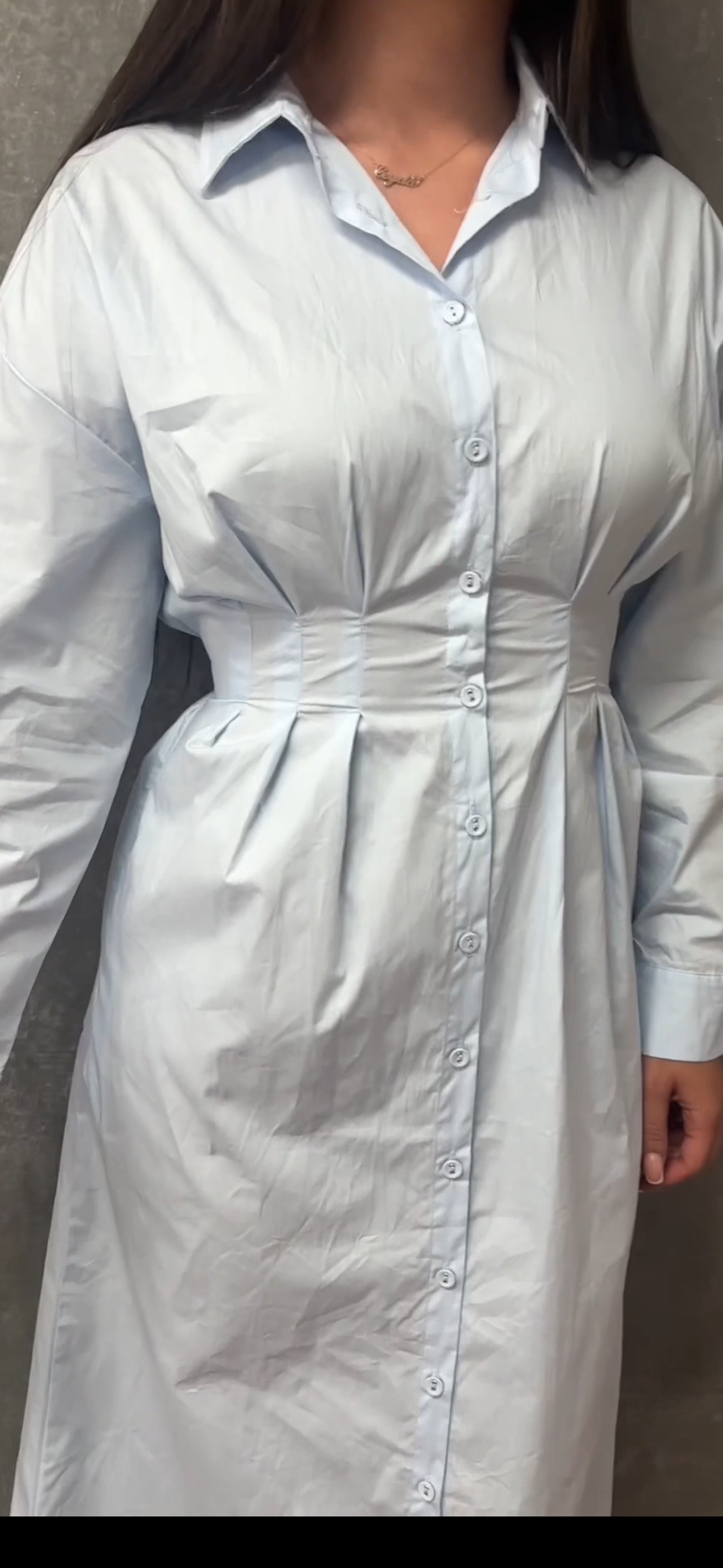 Myka shirt Dress