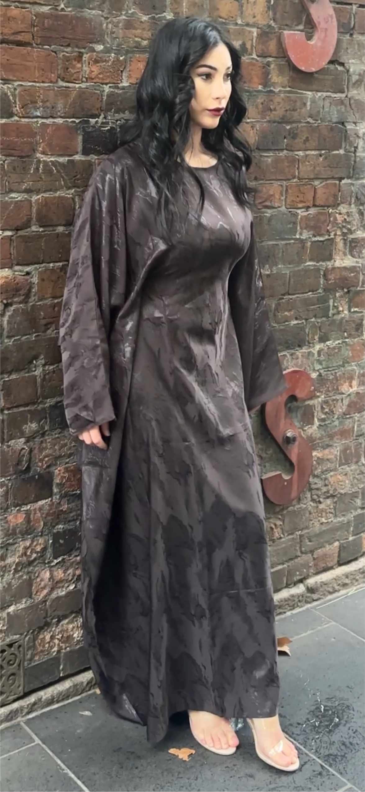 Zaina butterfly Abaya