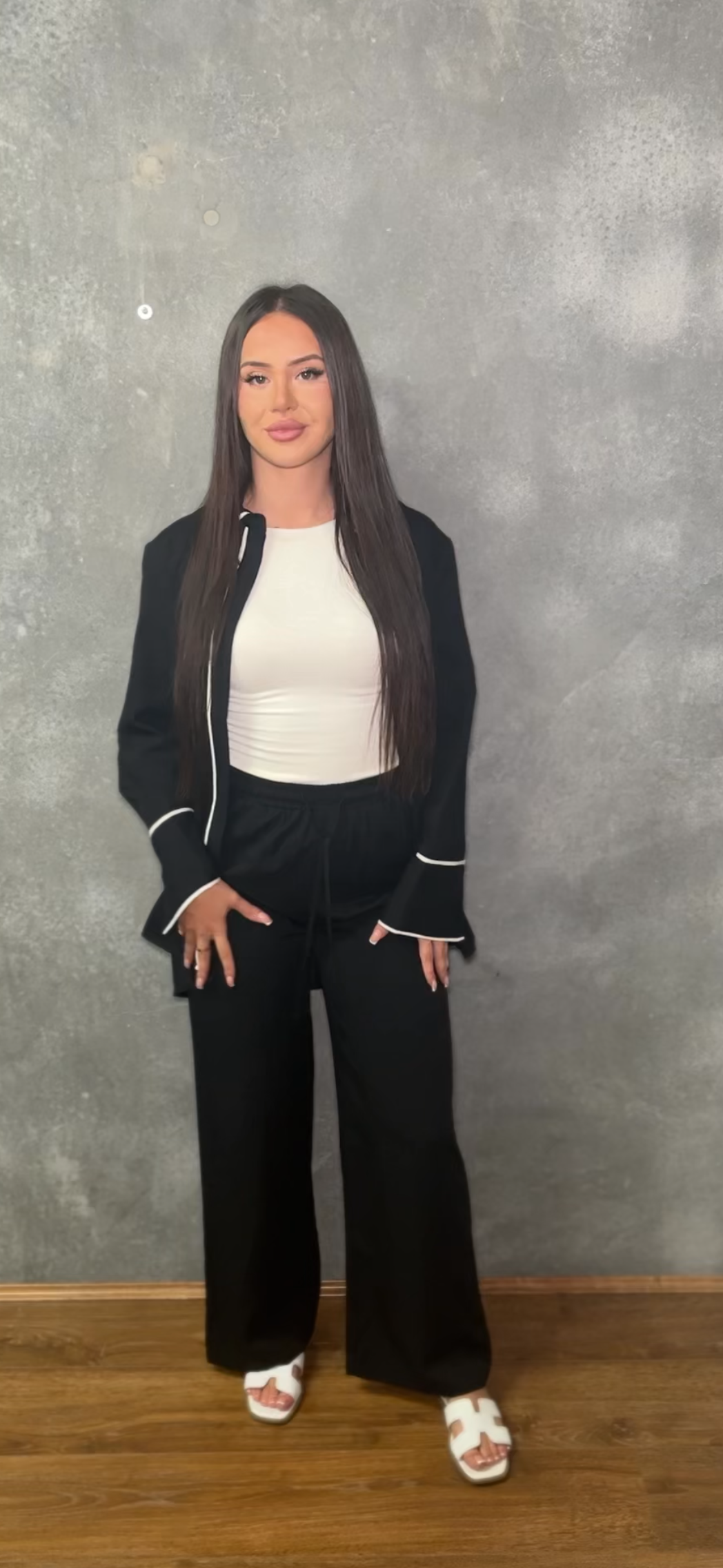 Elara contrast shirt