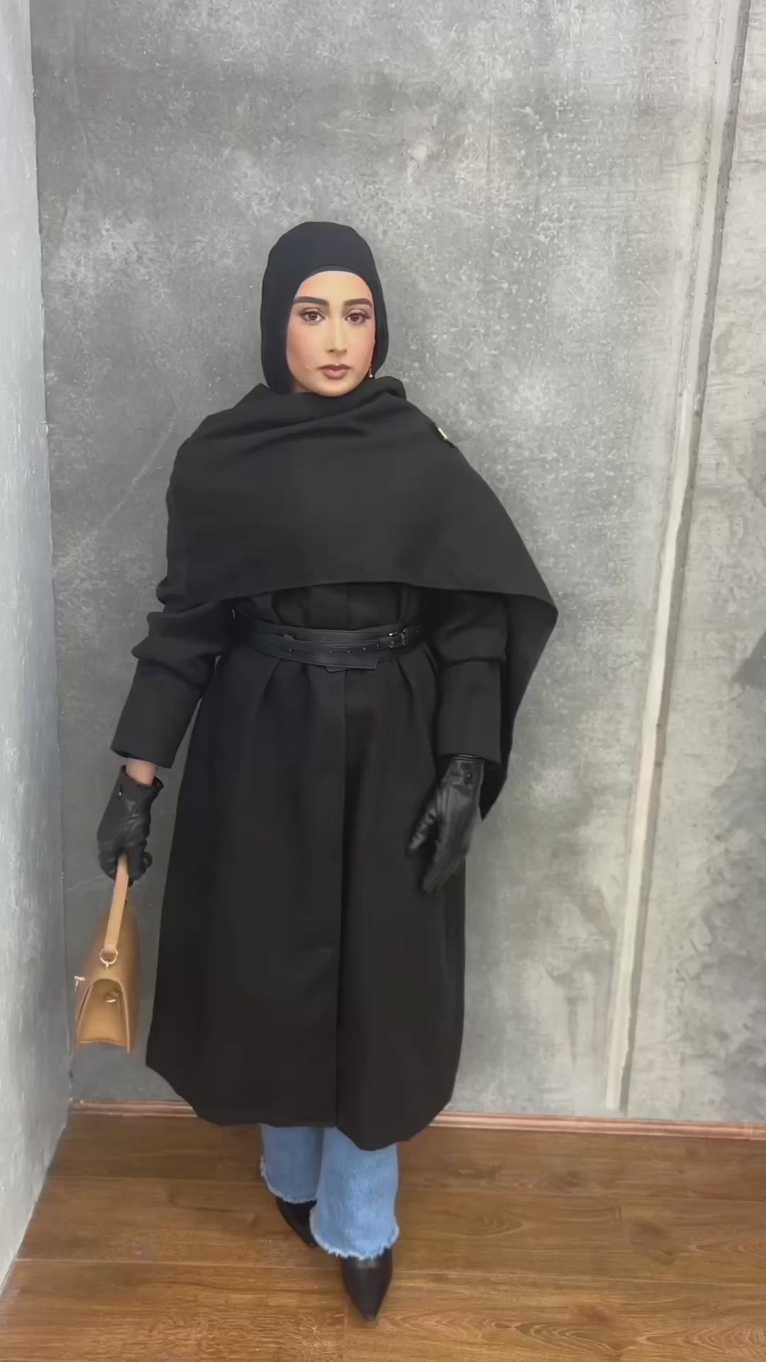 Christina cape coat